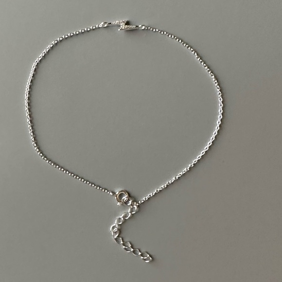 Sterling Silver Lightning Bolt Anklet - Picture 3 of 6